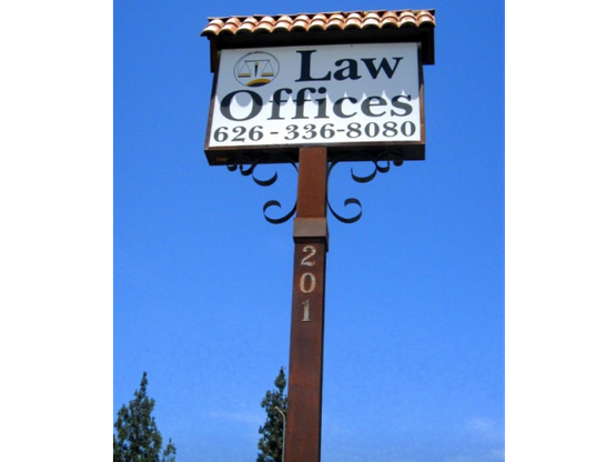 Law Offices of Chris Noriega Sign